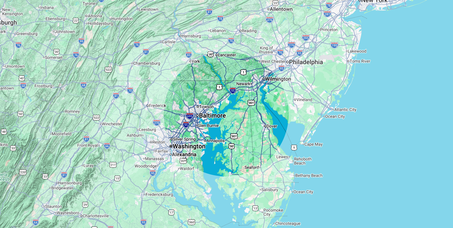 map full width